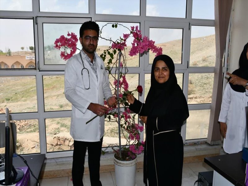 تجلیل از همکاران مراکز سلامت به مناسبت هفته سلامت