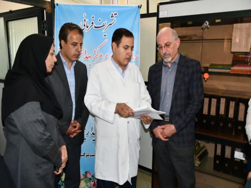 بازدید از کارخانه تراکتورسازی تبریز به مناسبت هفته سلامت