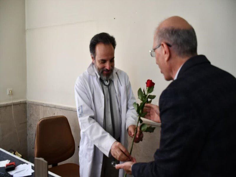 حضور ریاست مرکز بهداشت در مراکز جامع سلامت بمناسبت روز ماما