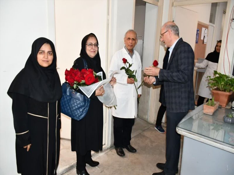 حضور ریاست مرکز بهداشت در مراکز جامع سلامت بمناسبت روز ماما