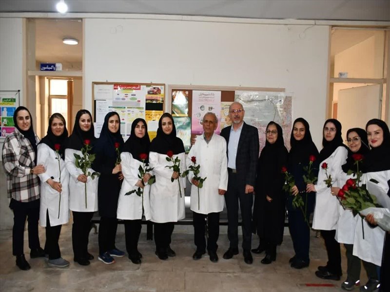 حضور ریاست مرکز بهداشت در مراکز جامع سلامت بمناسبت روز ماما