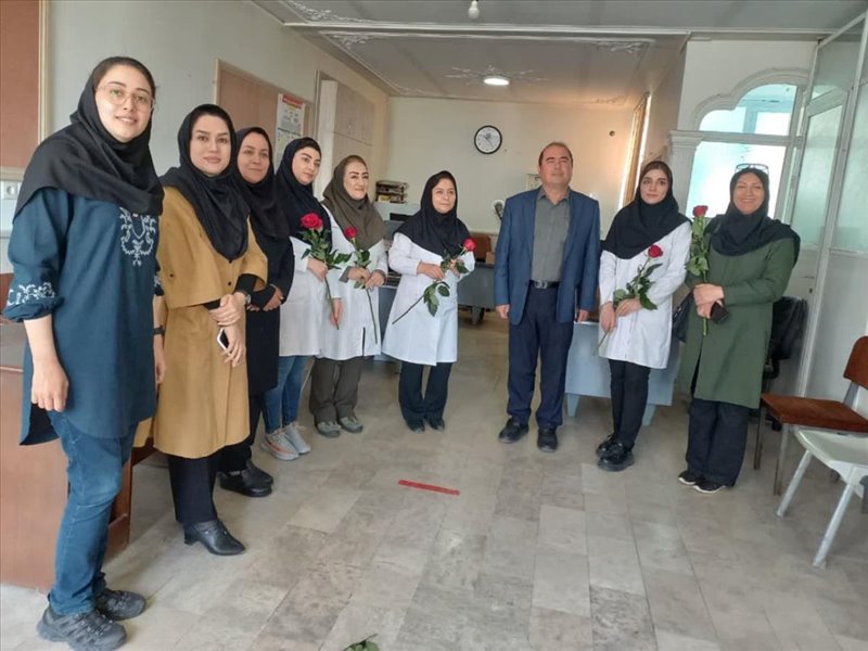 حضور ریاست مرکز بهداشت در مراکز جامع سلامت به مناسبت روز ماما
