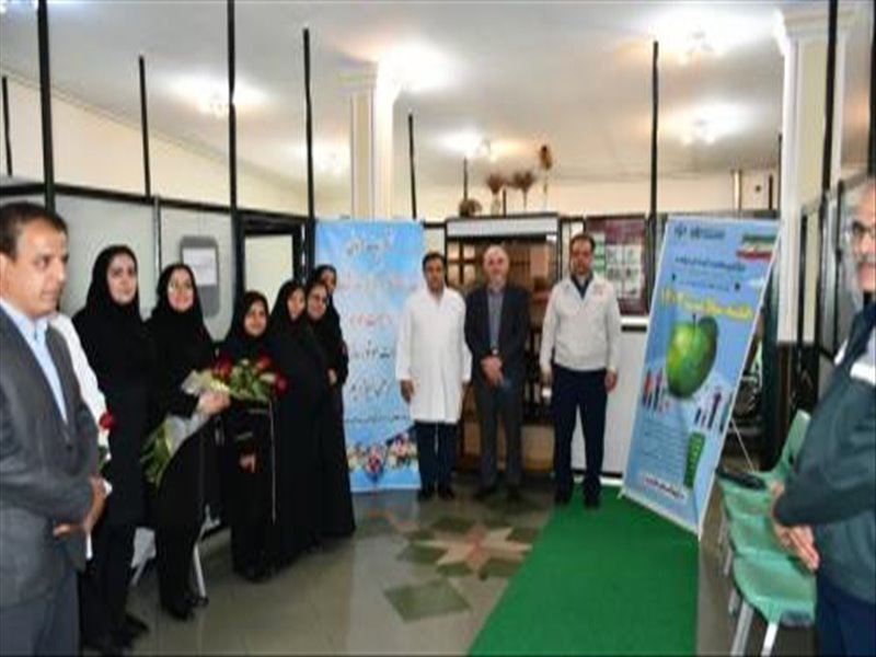 بازدید از کارخانه تراکتورسازی تبریز به مناسبت هفته سلامت